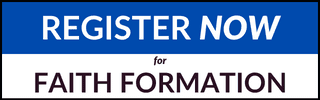 register for faith formation button